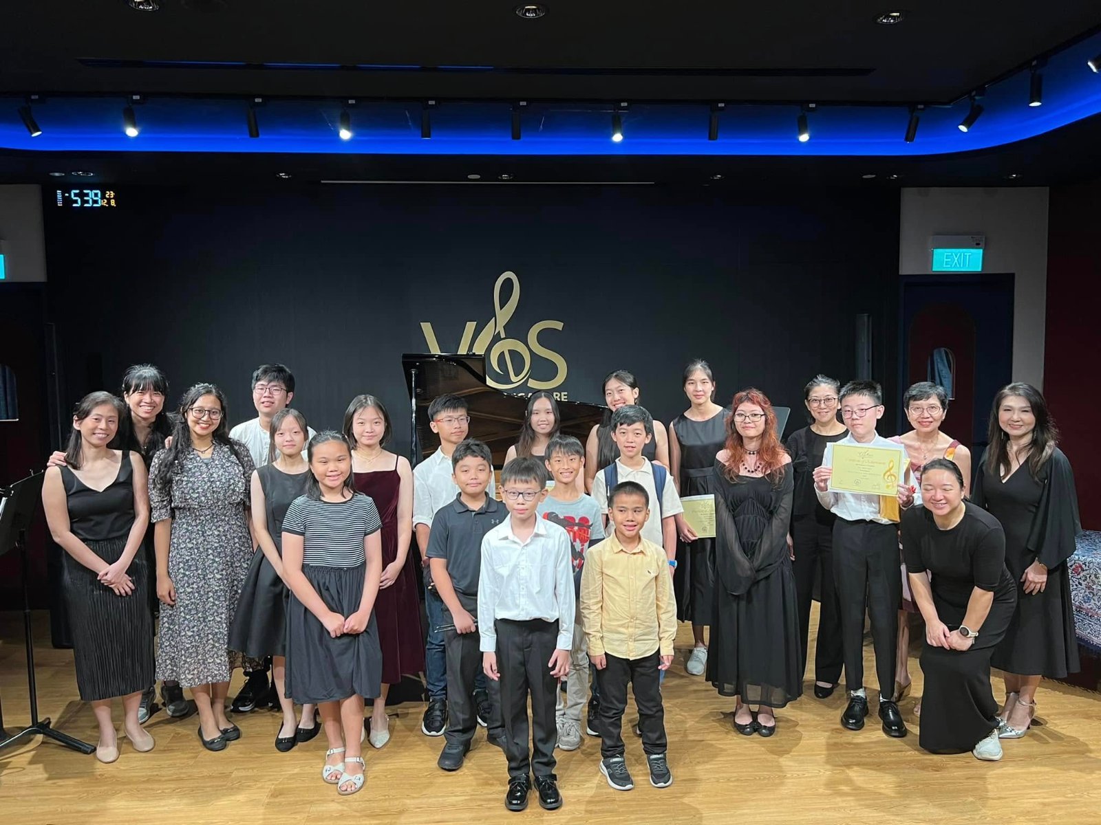 Cephas Music School students at the Annual Concert