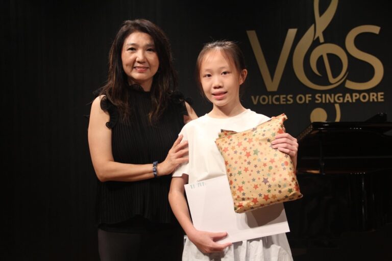 Cephas Music School, Annual Concert 2025, Dr. Andjelita Chendra with a student