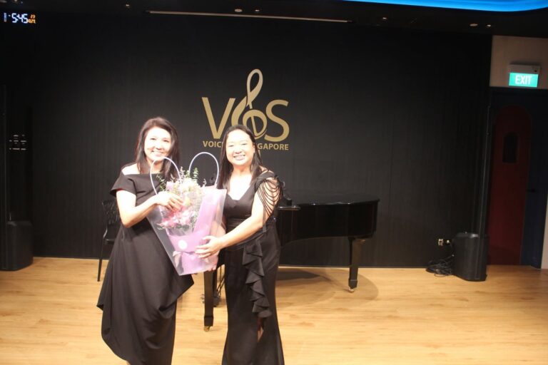 Cephas Music School, Harmonious Afternoon Serenade, Dr. Andjelita Chendra with a student